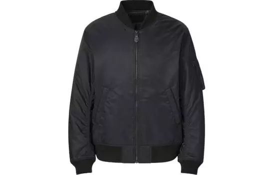 Бомбер унисекс Uniqlo MA-1, 09 черный