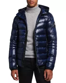 Мужская стеганая толстовка на молнии Crofton Canada Goose, цвет Silver/Birch