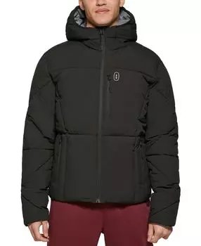 Мужская стеганая туристическая куртка glacier с молнией во всю длину BASS OUTDOOR, мульти