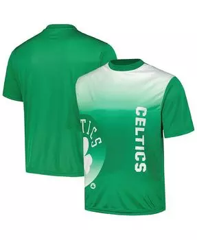 Мужская сублимированная футболка Kelly Green Boston Celtics Fanatics, зеленый
