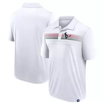 Мужская сублимированная рубашка-поло Fanatics White Houston Texans Big & Tall Fanatics Brands - White Label, цвет Txs White