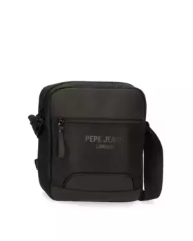 Мужская сумка через плечо Bromley для планшета с передним карманом Pepe Jeans, черный