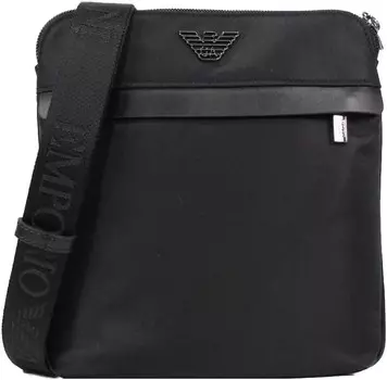 Мужская сумка через плечо Emporio Armani черная