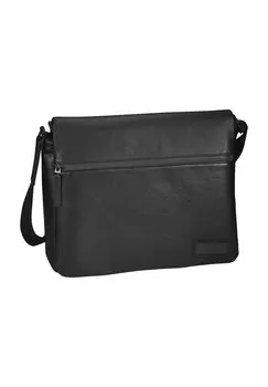 Мужская сумка через плечо из искусственной кожи JOST, черный