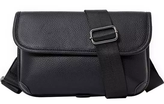 Мужская сумка через плечо Jane Klain, Черный/Серый