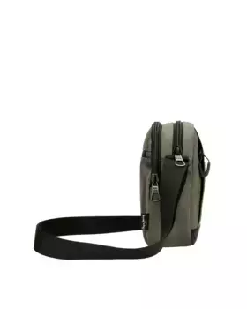 Мужская сумка через плечо с двумя отделениями зеленого цвета Pepe Jeans, зеленый