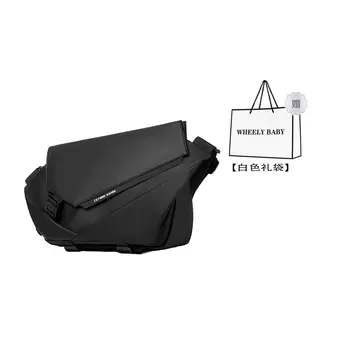 Мужская сумка через плечо Wheely Baby+, Серая магнитная модель