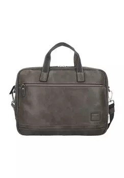 Мужская сумка для ноутбука из искусственной кожи с нашивками PICARD, цвет Graphite