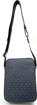 Мужская сумка-кошелек для авиаперелетов Michael Kors, кожаная, среднего размера, Cooper
