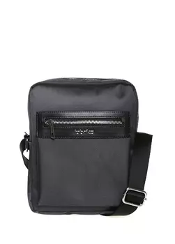 Мужская сумка-мессенджер антрацитового цвета Fabrika