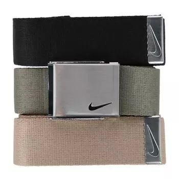 Мужская сумка на поYas 3 в 1 с серебряной пряжкой Nike