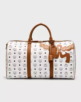 Мужская сумка Ottomar Weekender цвета Mega Laurel Visetos MCM, цвет White