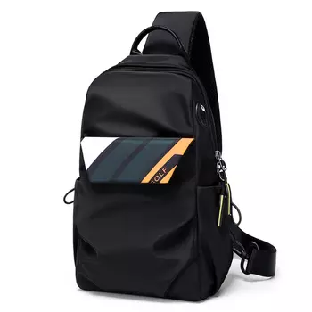 Мужская сумка-слинг GOLF, Черный (издание в подарочной упаковке)