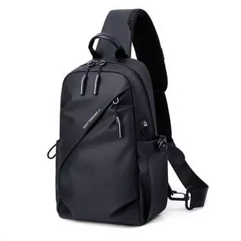 Мужская сумка-слинг GOLF, Туман черный