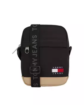 Мужская сумка в стиле репортера с регулируемым ремнем Tommy Jeans, черный