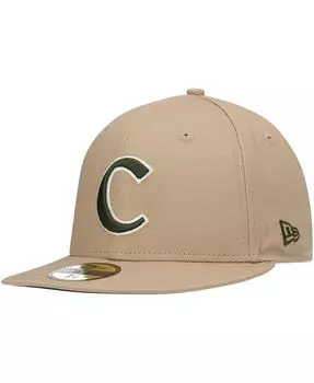 Мужская светло-коричневая приталенная шляпа Clemson Tigers Camel & Rifle 59FIFTY New Era
