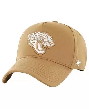 Мужская светло-коричневая регулируемая кепка 47 Brand Jacksonville Jaguars Ballpark MVP '47 Brand, бежевый