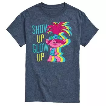 Мужская светящаяся футболка Trolls Show Licensed Character