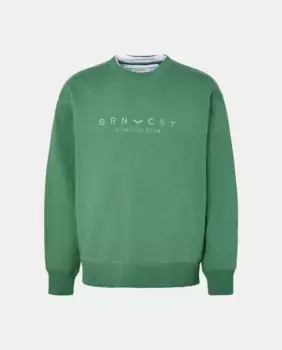 Мужская свитшот с круглым вырезом Green Coast, зеленый