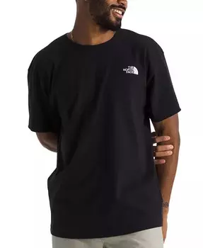 Мужская свободная футболка с логотипом Evolution The North Face, черный