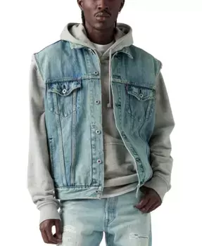 Мужская свободная куртка-жилет Premium Trucker Levi's, синий