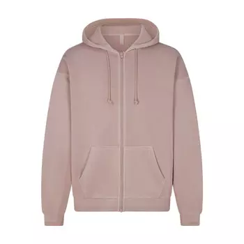 Мужская свободная толстовка с капюшоном на молнии SKIMS Terry, цвет Fawn