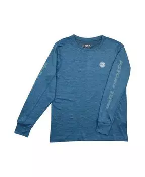 Мужская тактическая футболка с длинным рукавом Echo Bay с защитой от ультрафиолета Psycho Tuna, синий