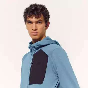 Мужская техническая горная толстовка Mountain Pro, синий