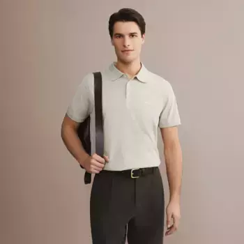 Мужская техническая рубашка поло Verhunt, бежевый