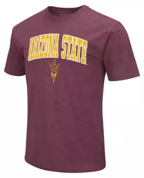 Мужская темно-бордовая футболка Colosseum Sun Devils штата Аризона