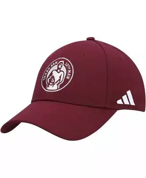 Мужская темно-бордовая регулируемая шляпа Texas A&M Aggies 12th Man Adidas, красный