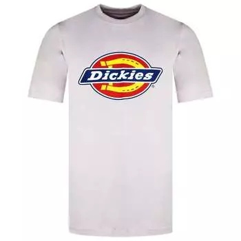 Мужская темно-фиолетовая футболка Dickies, бежевый