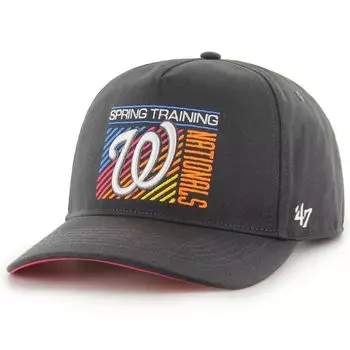 Мужская темно-серая бейсболка Washington Nationals 2023 '47 Spring Training Reflex Hitch Snapback