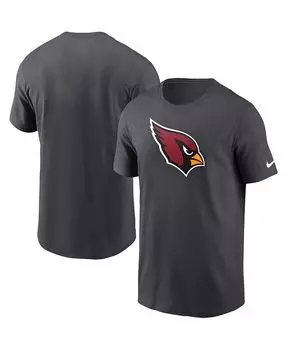 Мужская темно-серая футболка с логотипом Arizona Cardinals Primary Nike, серый