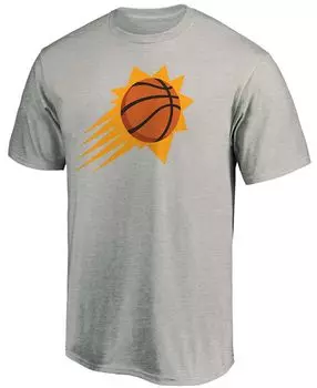 Мужская темно-серая футболка с логотипом phoenix suns primary team Fanatics, мульти
