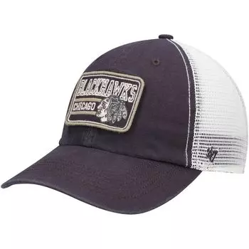 Мужская темно-серая кепка Chicago Blackhawks Off Ramp Trucker Snapback '47 47 Brand
