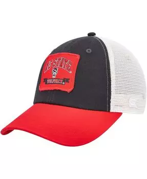 Мужская темно-серая кепка NC State Wolfpack Objection Snapback Colosseum