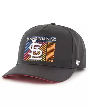 Мужская темно-серая кепка St. Louis Cardinals 2023 Spring Training Reflex Hitch Snapback '47 Brand