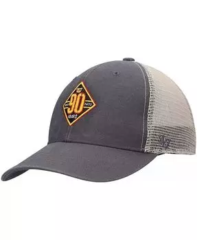Мужская темно-серая кепка Washington Commanders MVP Trucker Snapback 90-го сезона '47 Brand, серый
