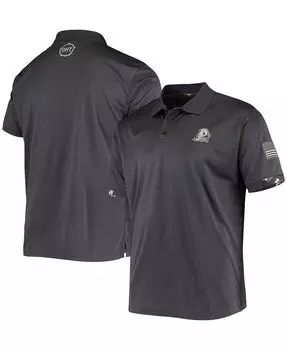 Мужская темно-серая рубашка-поло с цифровым камуфляжем Oregon Ducks OHT в военном стиле Colosseum, серый