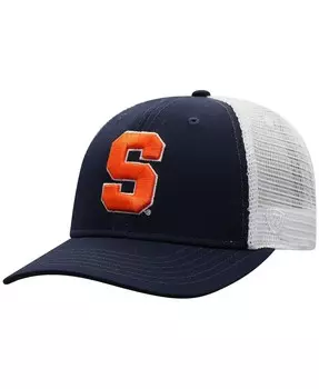 Мужская темно-синяя, белая кепка Syracuse Orange Trucker Snapback Top of the World