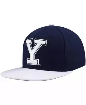 Мужская темно-синяя/белая кепка Yale Bulldogs 2-Tone 2.0 Snapback Mitchell & Ness, мультиколор