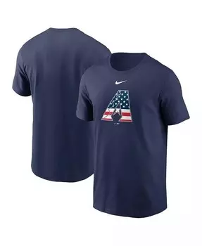 Мужская темно-синяя футболка Arizona Diamondbacks Americana Nike, синий