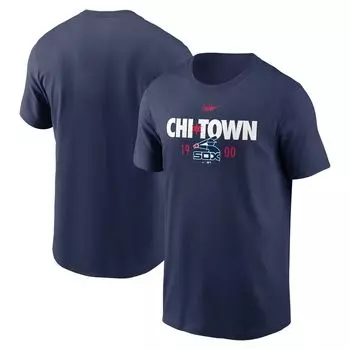 Мужская темно-синяя футболка Chicago White Sox Chi-Town Local Team Nike