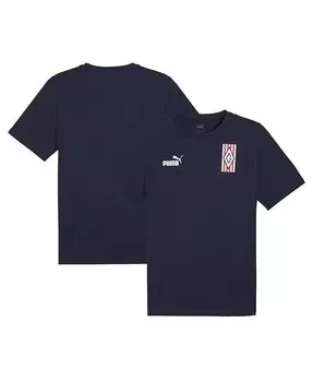 Мужская темно-синяя футболка Chivas ftbl Culture Puma, синий