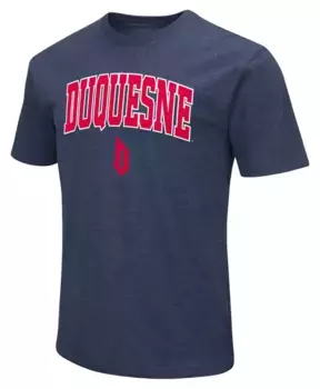 Мужская темно-синяя футболка Colosseum Duquesne Dukes