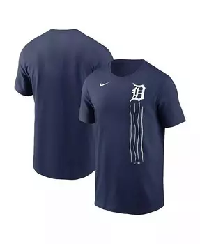 Мужская темно-синяя футболка Detroit Tigers Local Home Town Nike, синий