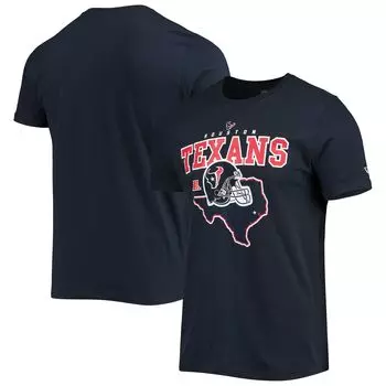 Мужская темно-синяя футболка Houston Texans Local Pack New Era