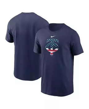 Мужская темно-синяя футболка Minnesota Twins Americana Nike, синий