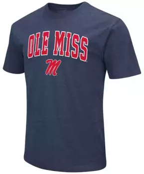 Мужская темно-синяя футболка Ole Miss Rebels Colosseum